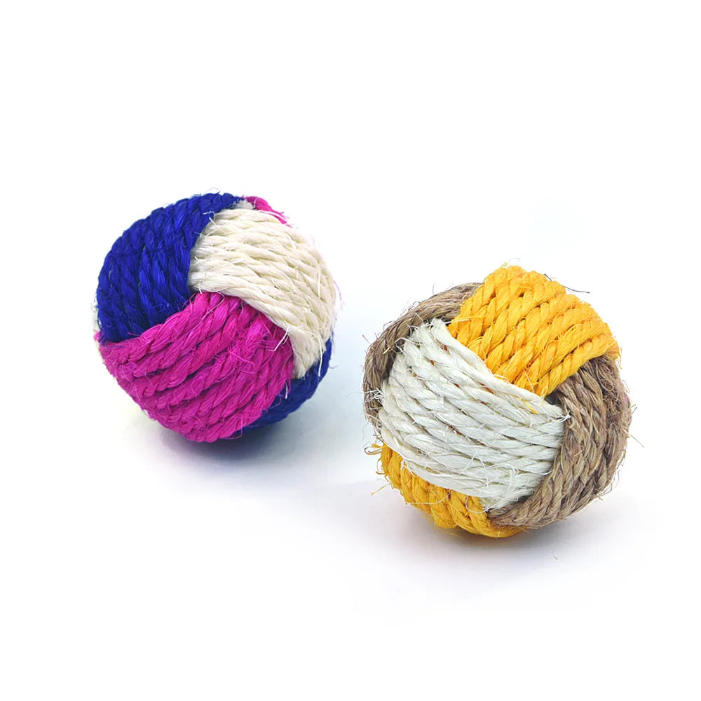 Cat Sisal Ball