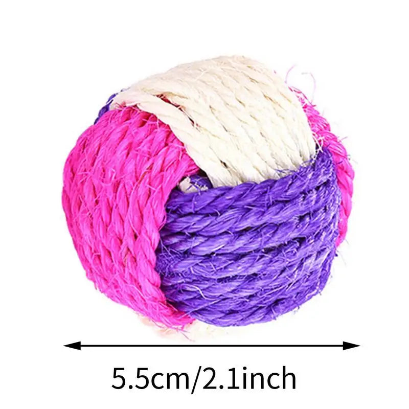 Cat Sisal Ball