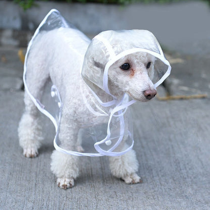 Transparent Rainwear Pet